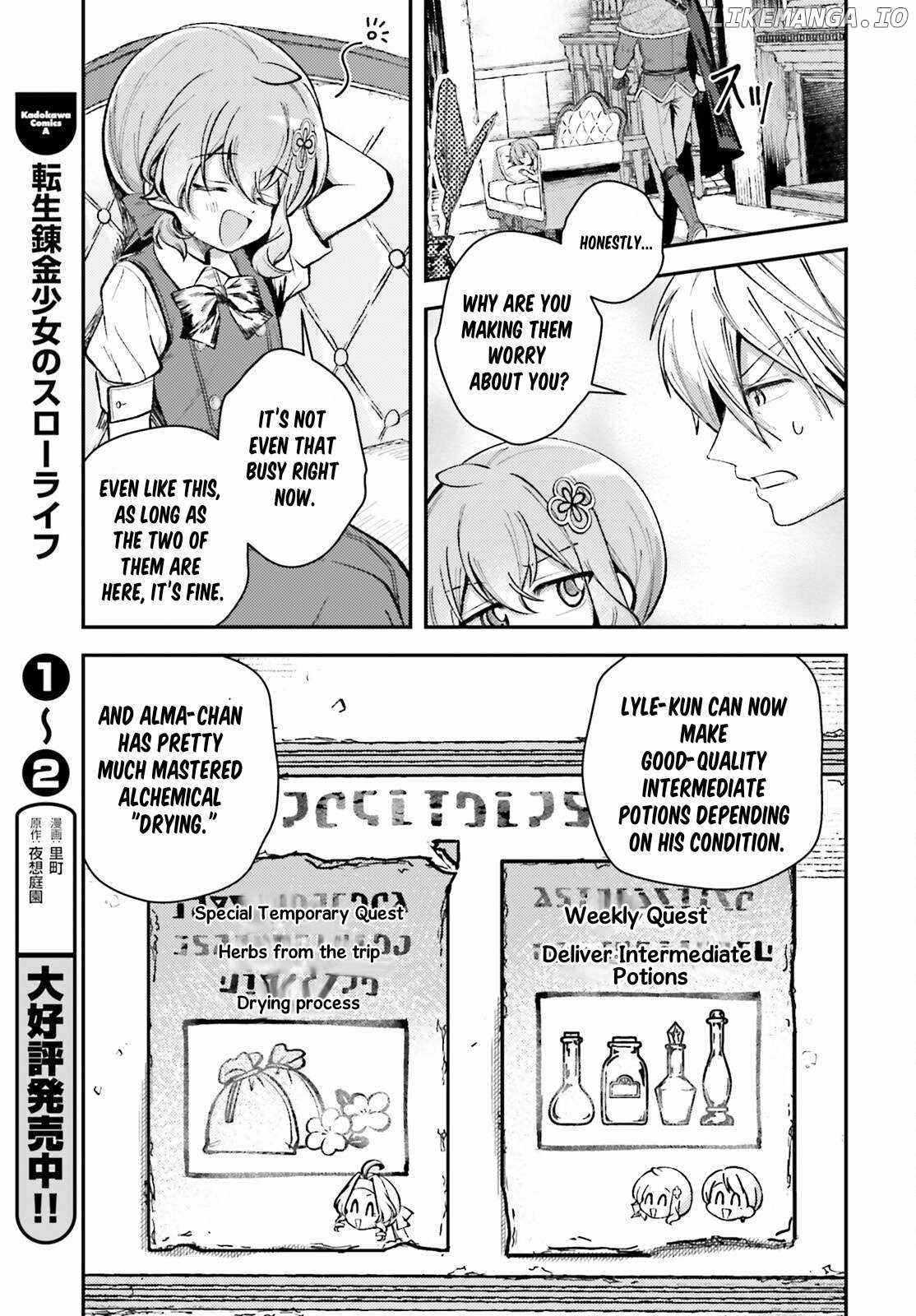 Reincarnated Alchemy Girl's Slow Life Chapter 15 9
